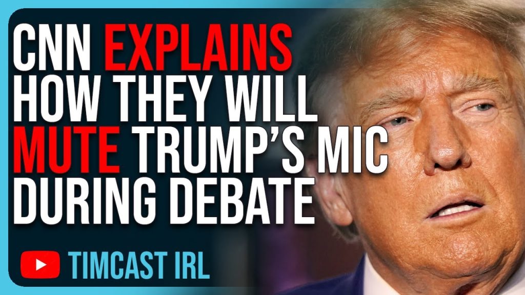 CNN Explains How They Will MUTE TRUMP’S MIC During Presidential Debate