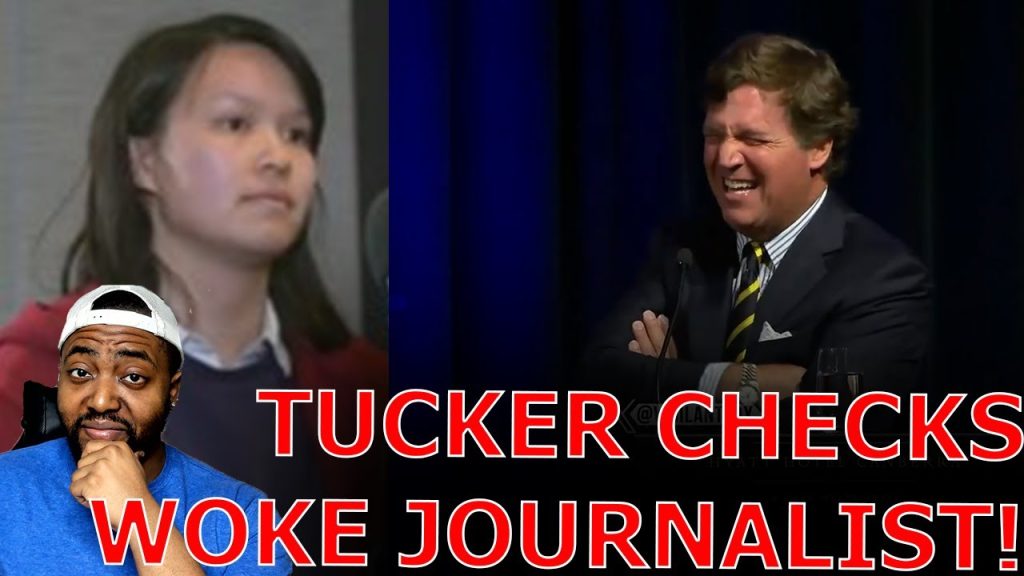 Tucker Carlson HUMILIATES WOKE ‘Journalist’ After She To SMEAR Him As Racist For Telling The TRUTH!