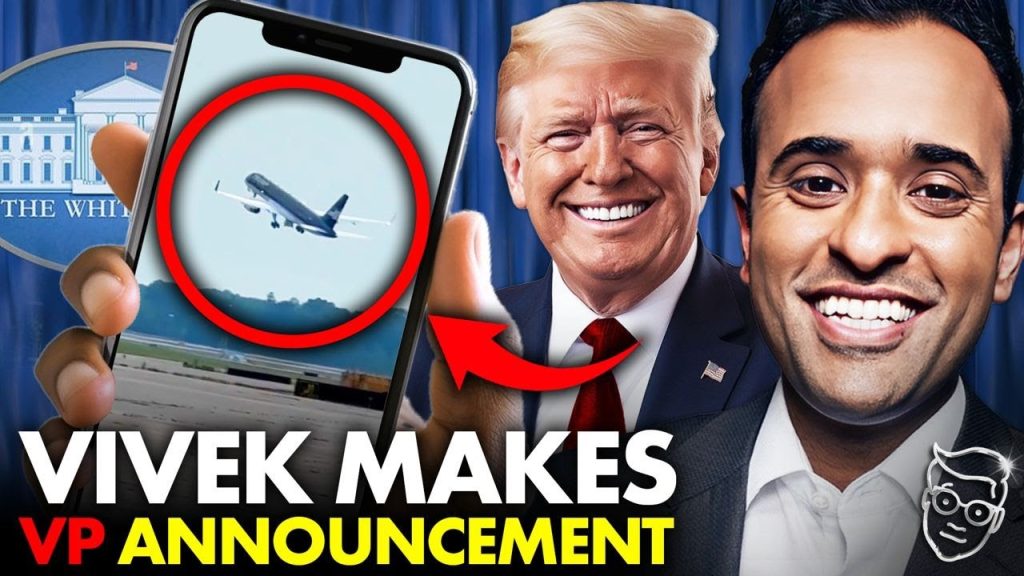 Vivek Makes SHOCK Vice Presidential Announcement As Trump’s Plane Is Spotted Secretly Leaving Ohio