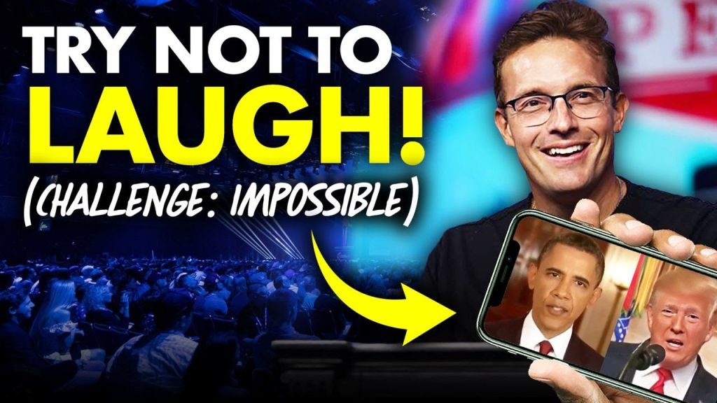 I Showed A Stadium Full Of People A Trump-Obama Video, Try Not To Laugh.This Is Why We Will WIN