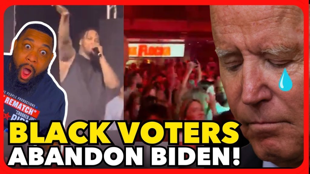 BLACK People TRASH BIDEN at Waka Flocka Flame Concert