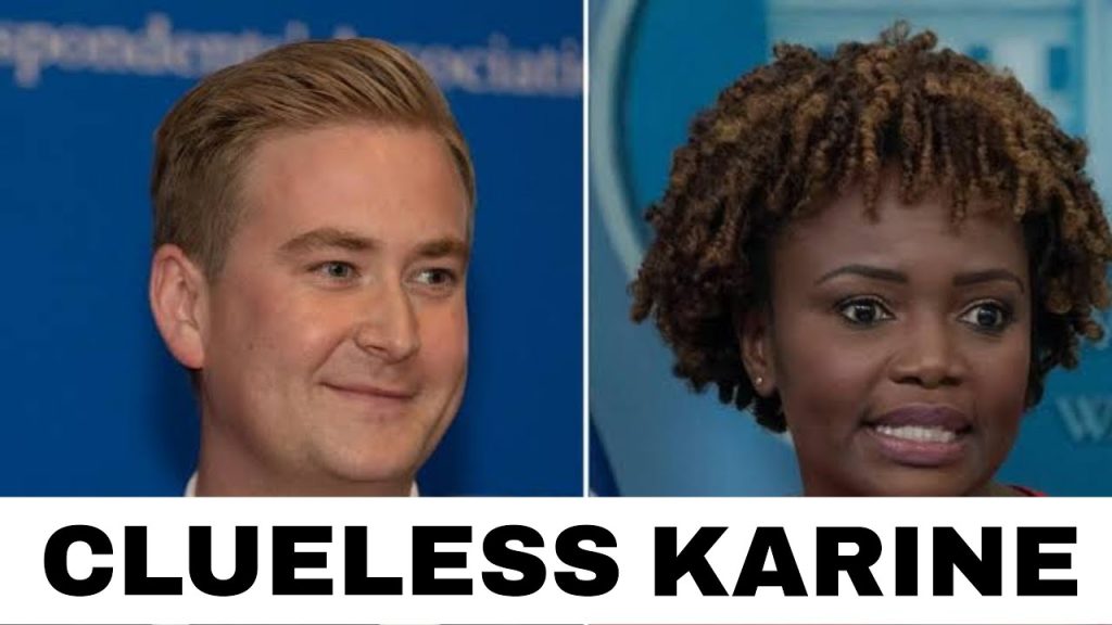 Peter Doocy SHUTS DOWN Confused KARINE!! “Are you guys in full blown FREAKOUT MODE?!”