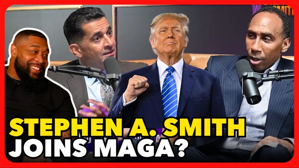 Patrick Bet David RED PILLS WOKE Stephen A. Smith On DONALD TRUMP!