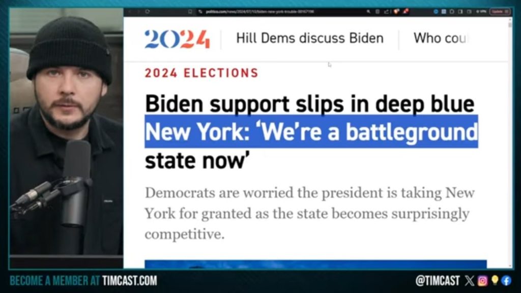 Trump WINNING NEW YORK, Democrats PANIC As Biden NY Polls COLLPASE, Dems CRY Over Biden NOT Quitting