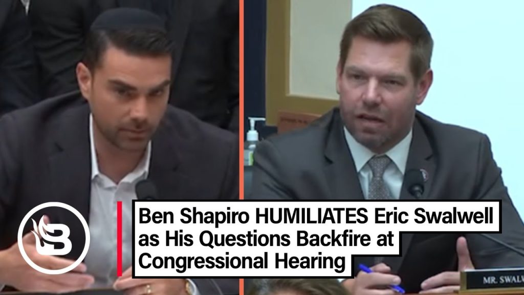 Ben Shapiro OWNS Eric Swalwell in Hilarious Exchange at Hearing