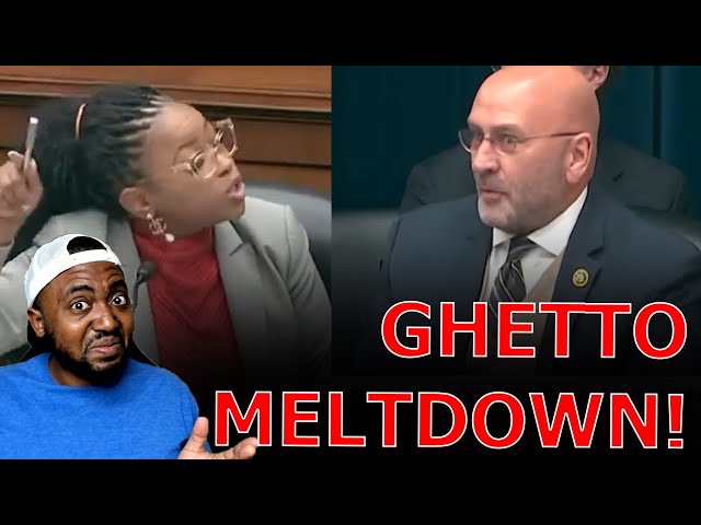 Ghetto Democrat LOSES HER MIND In Rant Against ‘The White Man’ Over GOP SHUTTING DOWN DEI Offices!