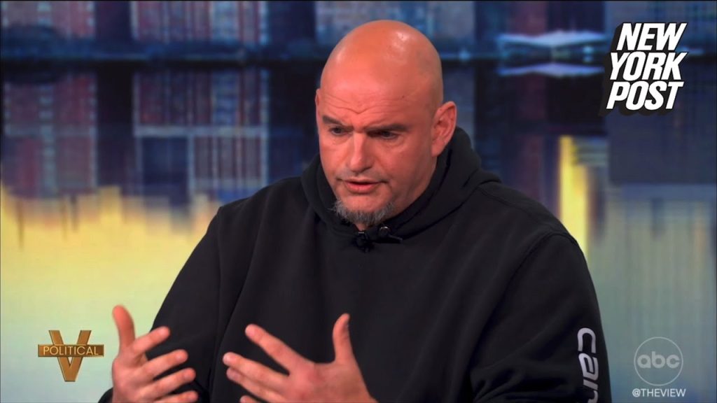 Fetterman suggests that Donald Trump’s hush money case was politically motivated on The View