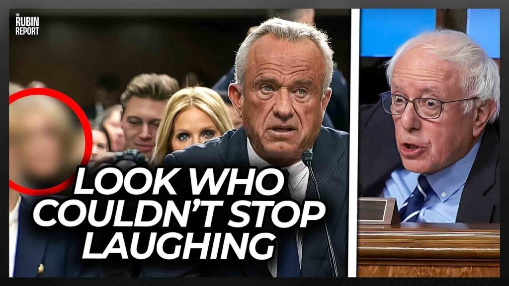 Look at the Celebrity Who Can’t Stop Laughing at Bernie’s Attack on RFK Jr.