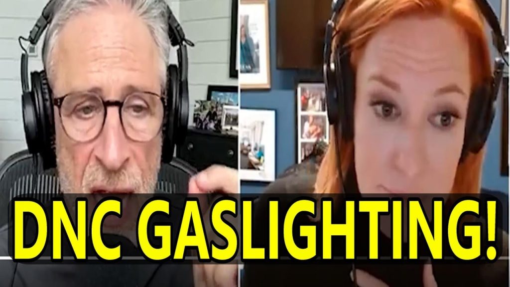 Jen Psaki ROASTED by Jon Stewart Claiming MSNBC Isn’t Democrat Propaganda! GASLIGHTING 101