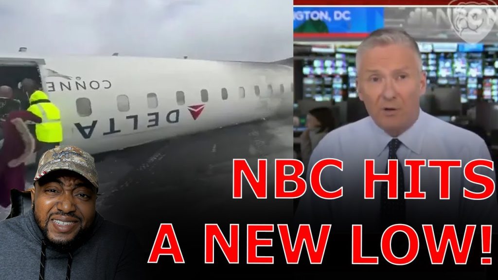 NBC Anchor CONNECTS TRUMP MASS LAYOFFS To Delta Air Lines Plane Crash At Toronto Canada Airport!