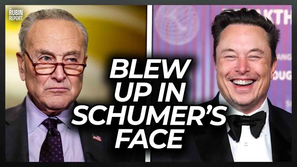 Chuck Schumer Humiliated as Elon Musk Responds to His Threat