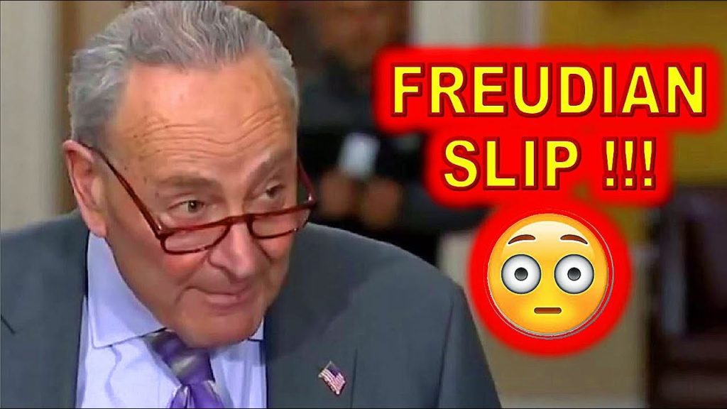 Chuck Schumer Drops a SHOCKING “Freudian Slip” And NOBODY Caught It…..