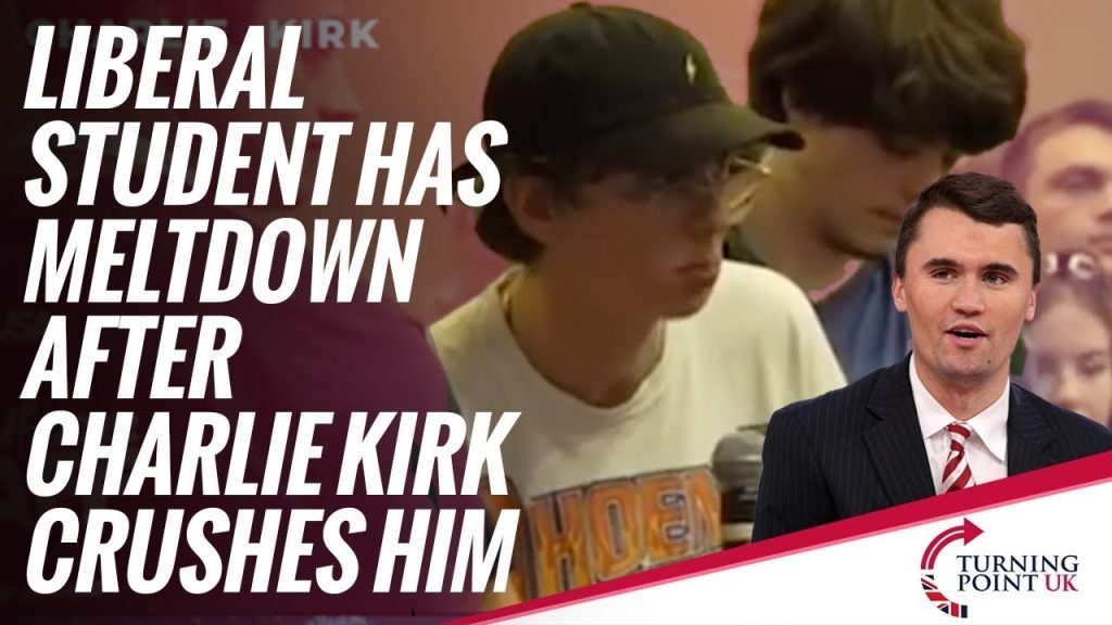 Liberal Student Has Meltdown After Charlie Kirk Crushes Him