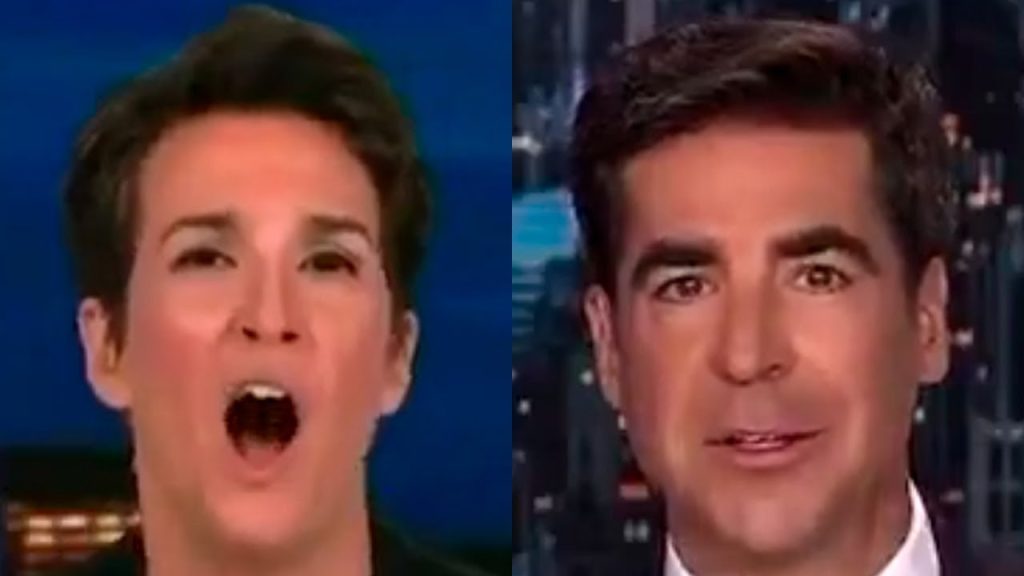 Jesse Watters Destroys Rachel Maddow In A Few Words On Live TV