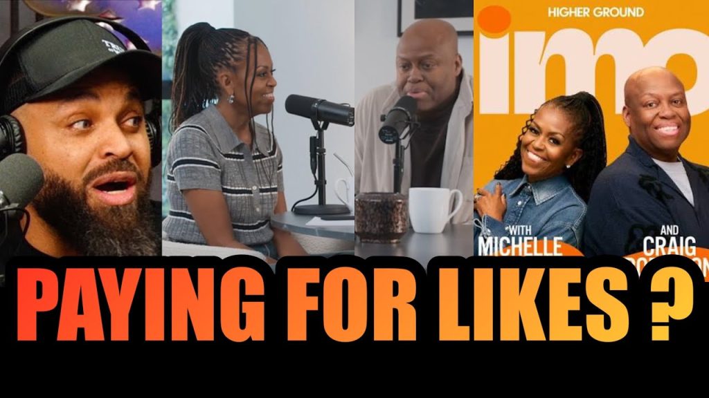 Michelle Obama Caught Paying for VIEWS AND LIKES On New YouTube Podcast?!