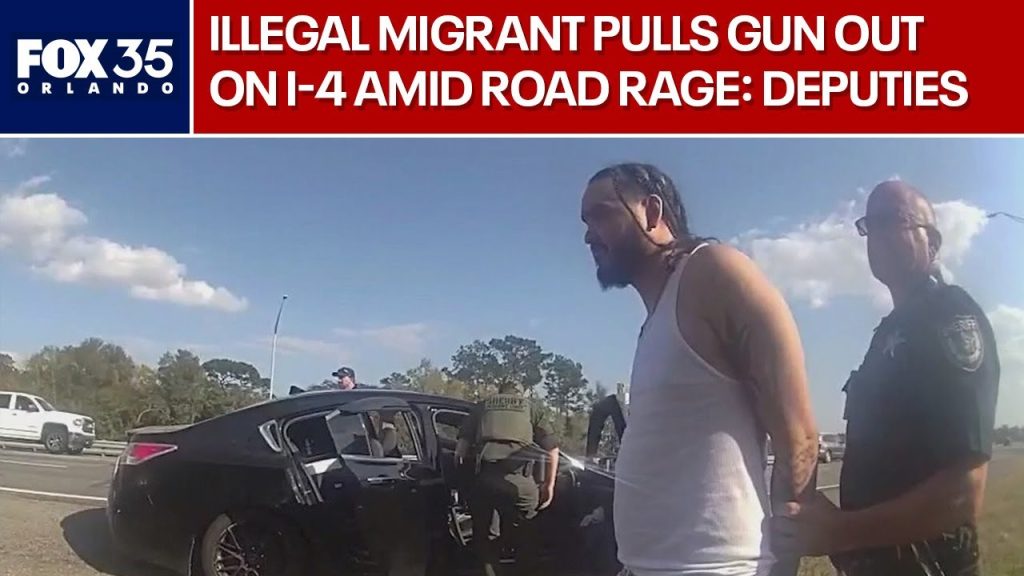 Illegal migrant nabbed after pointing gun during I-4 road rage in Florida: deputies