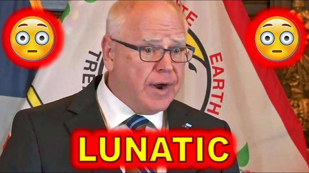 WTH!! Tim Walz Makes Most BIZARRE Gaffe EVER Yesterday In Minnesota…..