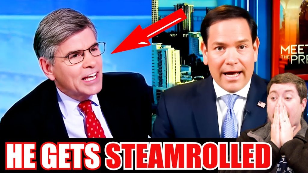 Marco Rubio REFUSES to take any CRAP from a Clown like George Stephanopoulos