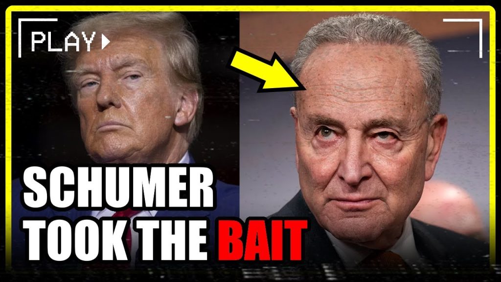 Chuck Schumer Walked Right Into Trump’s TRAP.