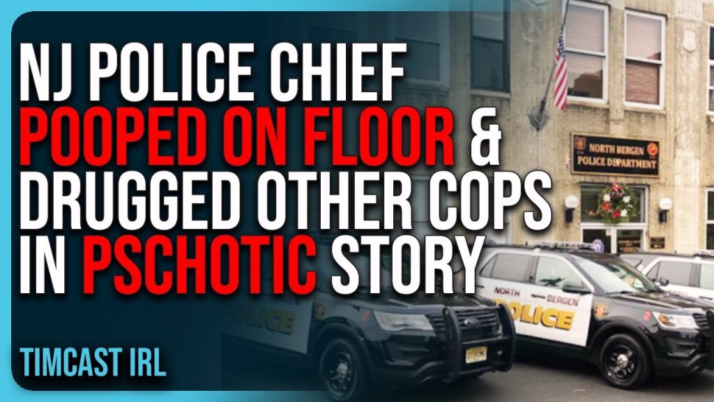 NJ Police Chief POOPED ON FLOOR & DRUGGED Other Cops In PSYCHOTIC Story
