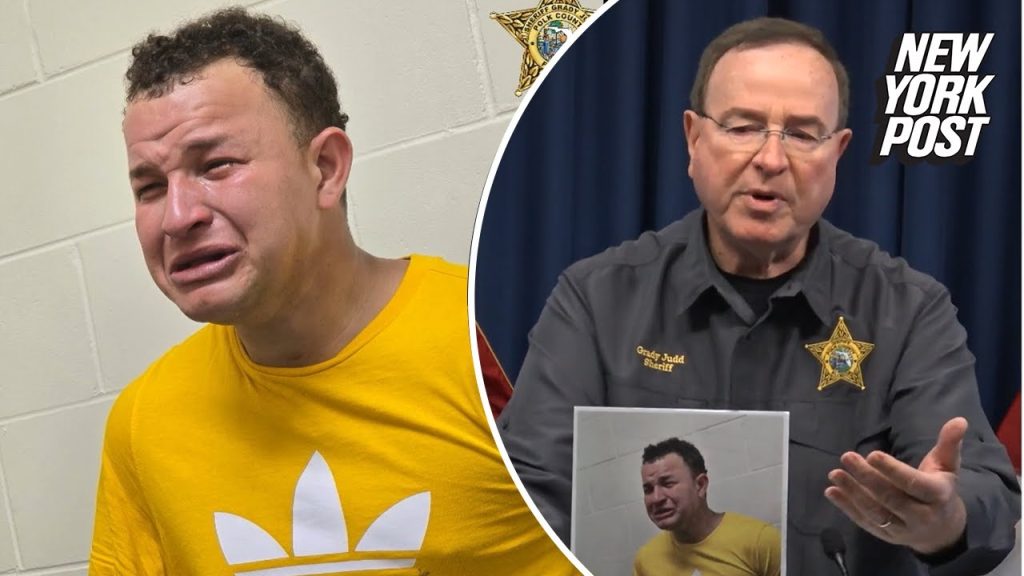 Police Share Picture of Alleged Tren de Aragua gang member Sobbing After Arrest
