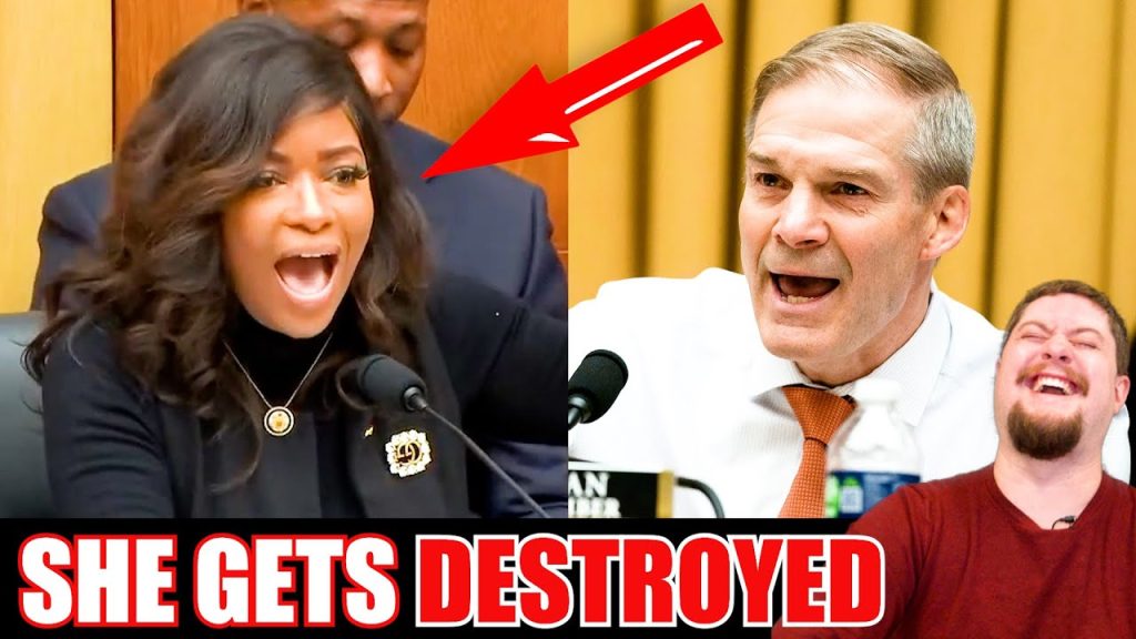 MAGA Jim Jordan SHUTS DOWN hysterical Jasmine Crockett, puts an end to her woke CRAP
