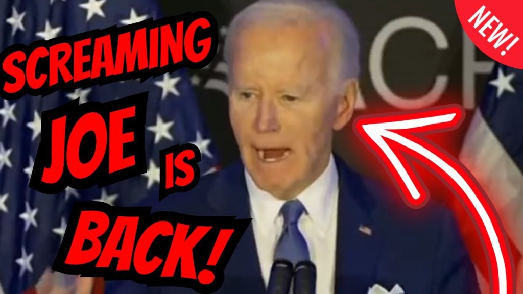 Joe Biden SCREAMS and FALLS APART Yesterday in First Speech Since Leaving