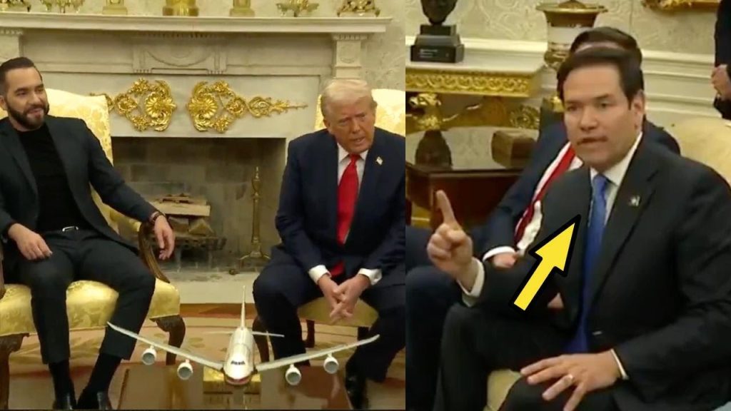 Marco Rubio with the MIC DROP Moment straight to the Faces of the Fake News