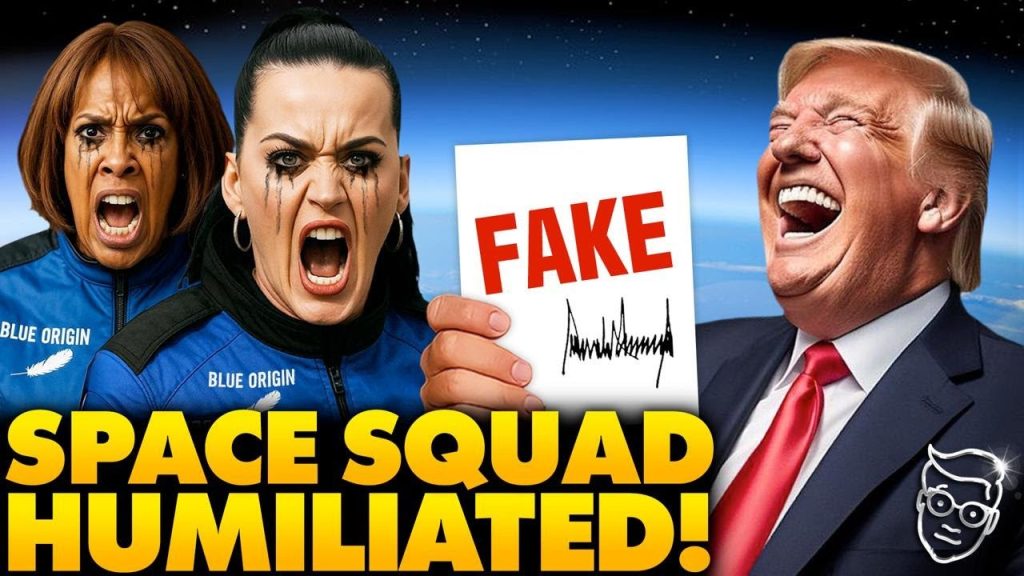 Katy Perry SCREAMS As Trump Administration EXPOSES Fake Space Ride | ‘They Are NOT Real Astronauts’