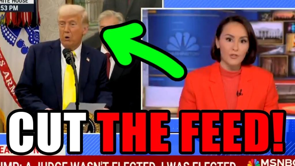 They Cut the Feed so Fast as Trump said THIS