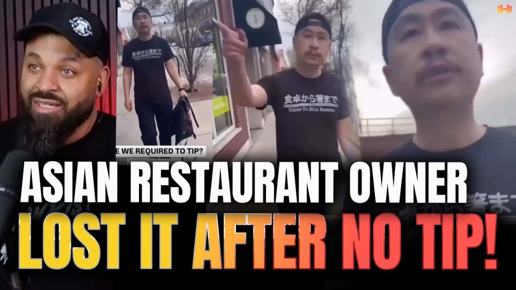 Restaurant Owner Goes After Black Customer For Not Tipping