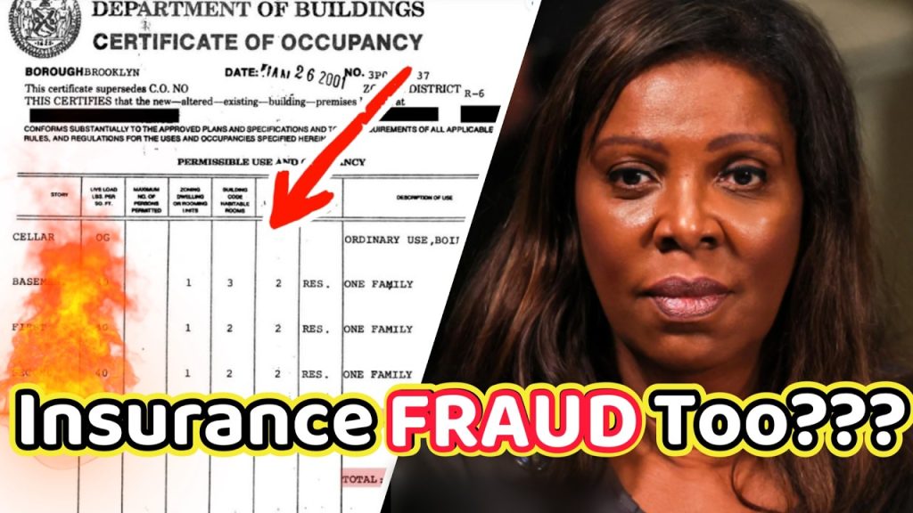 SHOCKING NEW FRAUD Claims Against Letitia James: INSURANCE FRAUD. Where Will It END? #letitiajames