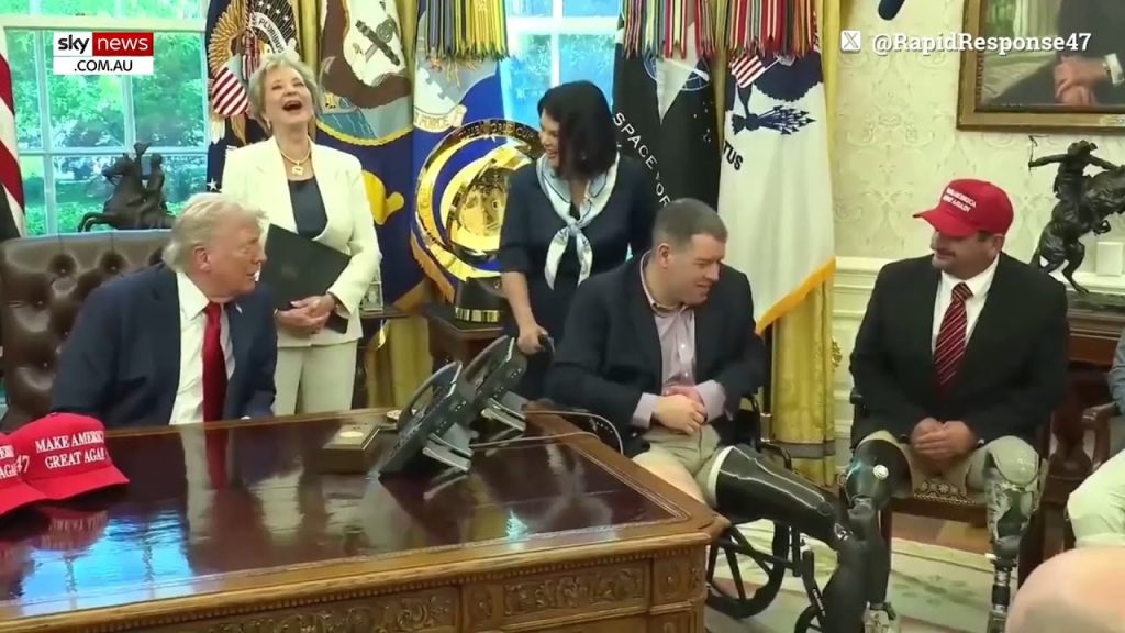 Donald Trump’s Hilarious Exchange with Veterans Roasting Joe Biden