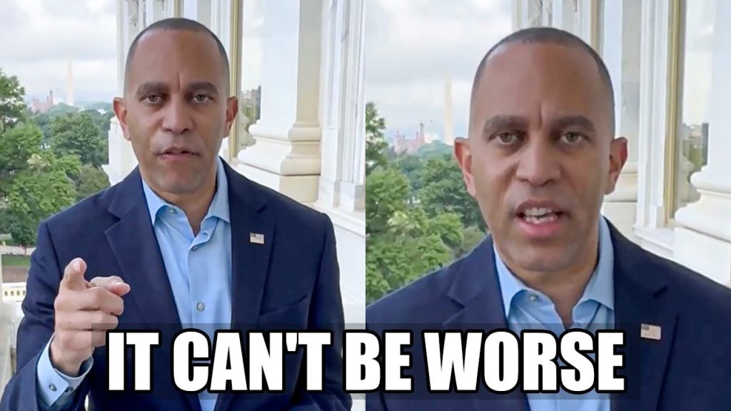 Hakeem Jeffries Has A Meltdown Over Trump’s Healthcare Cuts