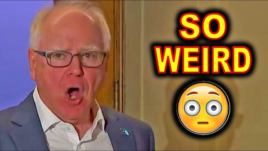 Tim Walz BLOWS Another Presser YESTERDAY and NOBODY Saw It…..