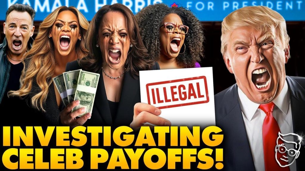 Hollywood Celebrities FREAK As Trump Launches Investigation into Kamala Paying Them MILLIONS: Fraud!