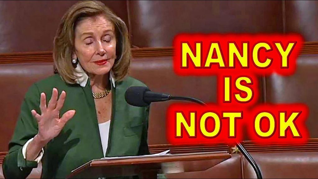 This is the “REAL” Nancy Pelosi that the LEGACY Media is “Covering” For NOW…..