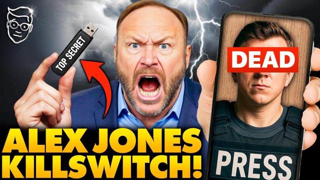 Alex Jones BREAKS Internet, Announces O’Keefe Made Him A ‘Dead-Man Switch’ For New Epstein Evidence