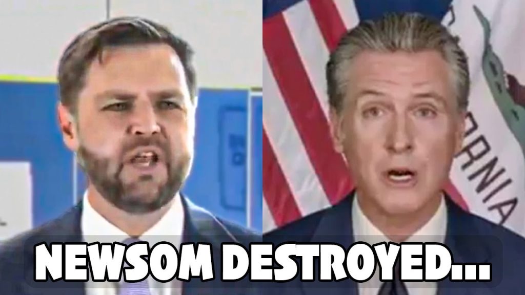 JD Vance THROWS The Brutal Truth Right In Gavin Newsom’s Face