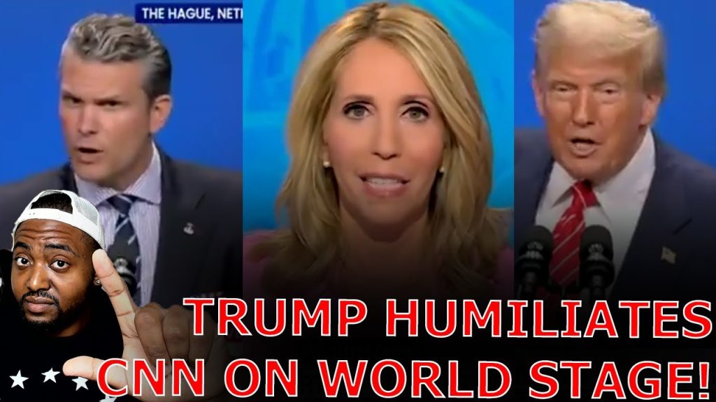 CNN TRIGGERED After Trump HUMILIATES Them At NATO Conference For Leaking Iran Nuclear Strike Report