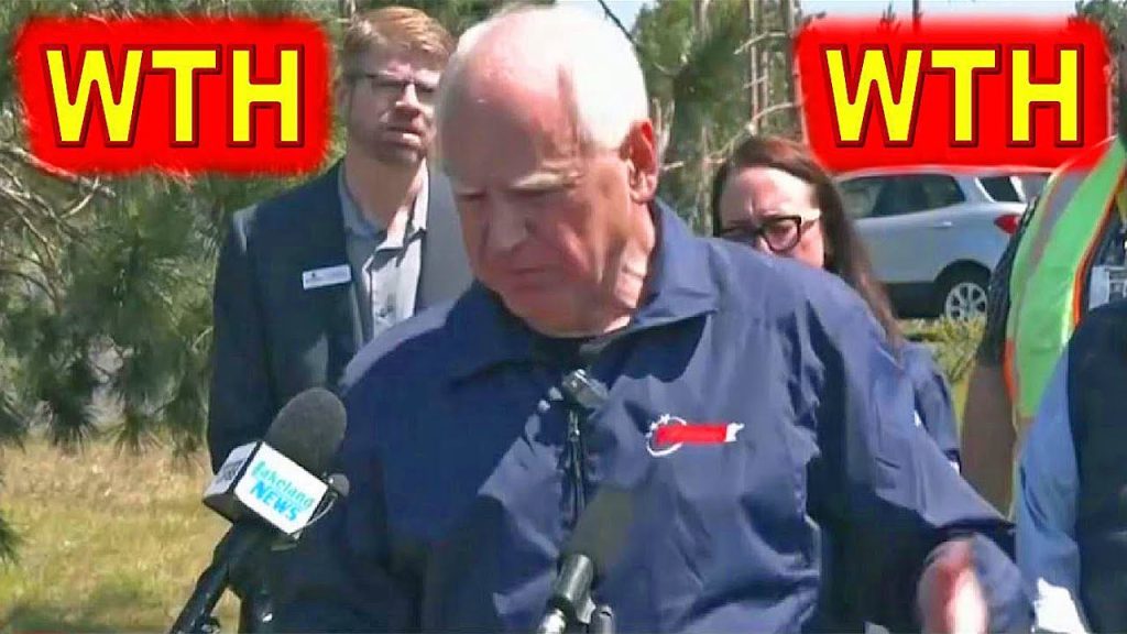 Tim Walz FAILS to Hold it Together for 30 SECOND Speech Yesterday in Bemidji…..