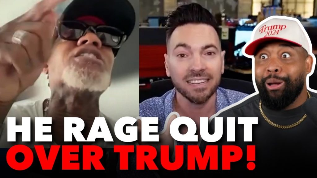 DL Hughley CRASHES OUT Over Trump in Debate vs Trump Supporter