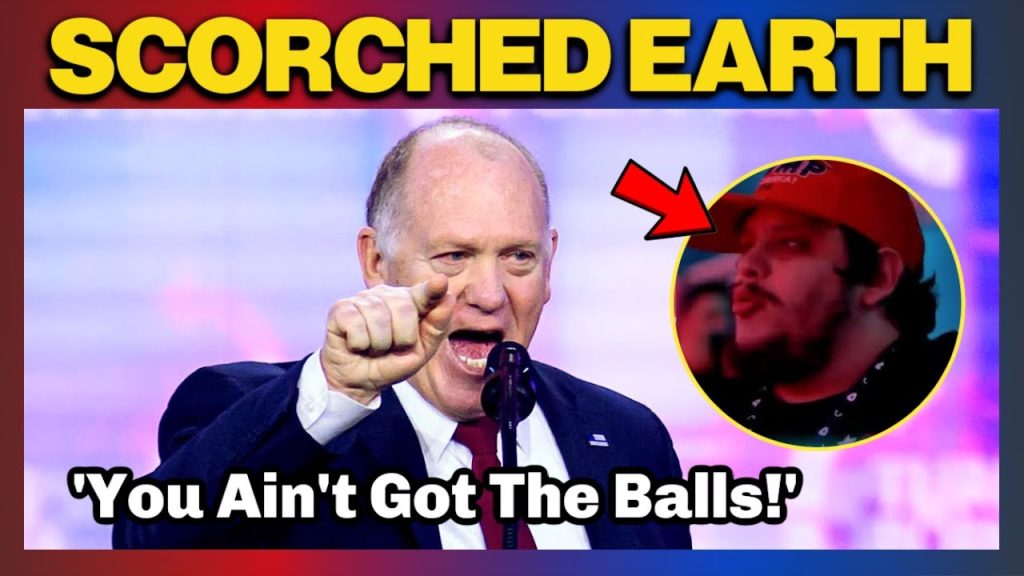 WAIT FOR IT… Tom Homan GOES SCORCHED EARTH On Heckler And This Happened!