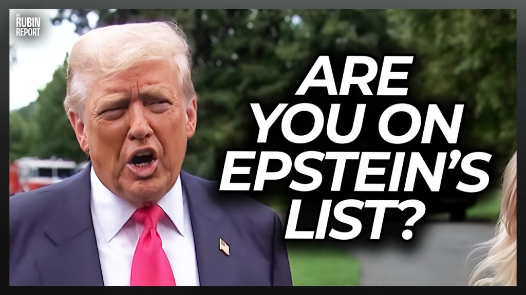 BREAKING: Trump Asked Point Blank He’s on the Epstein List