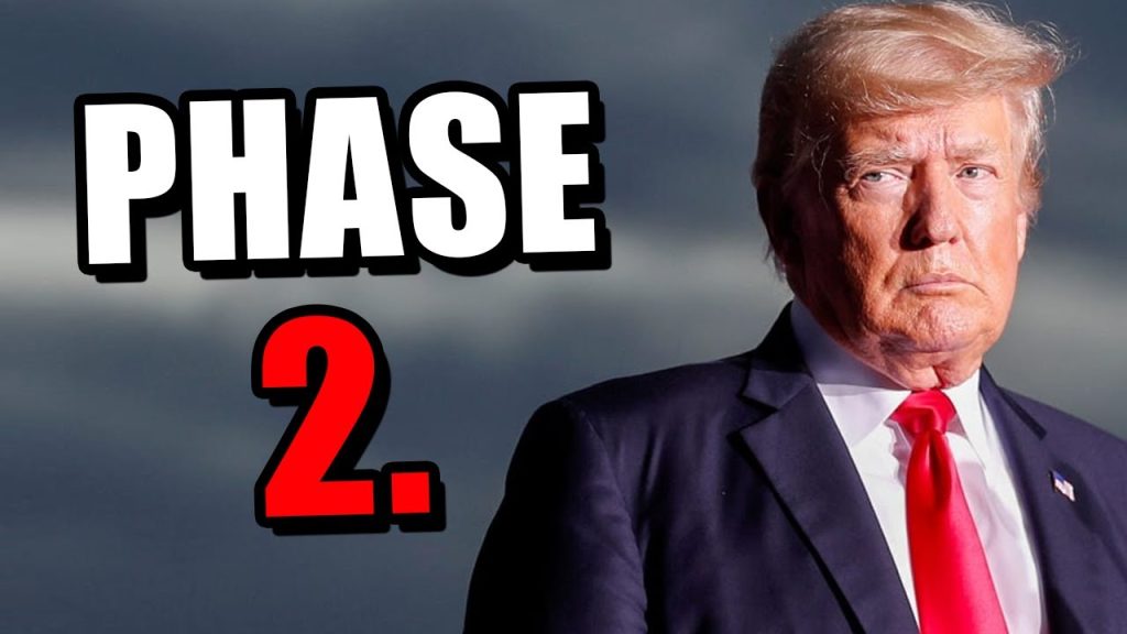 President Trump initiates PHASE 2 of his master plan!!!