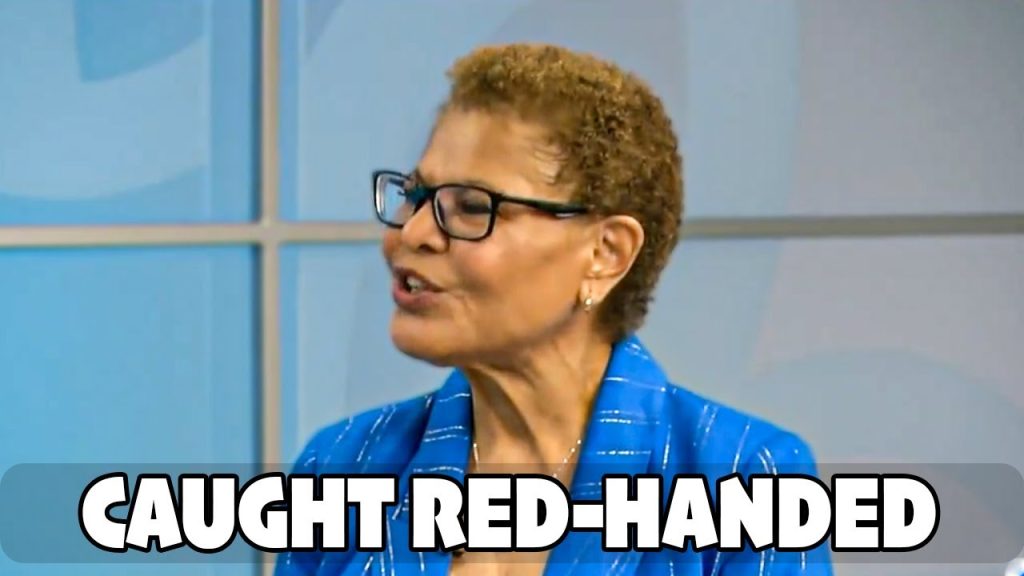 Karen Bass CAUGHT In The Biggest Lie Ever On Live TV