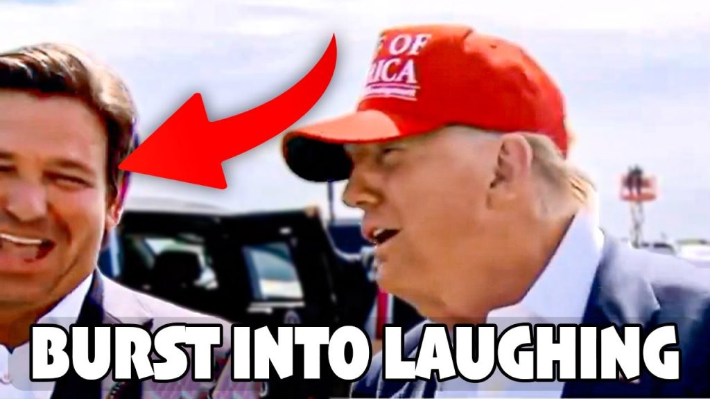 Ron DeSantis BURSTS Into Laughter After Trump’s Brilliant Response