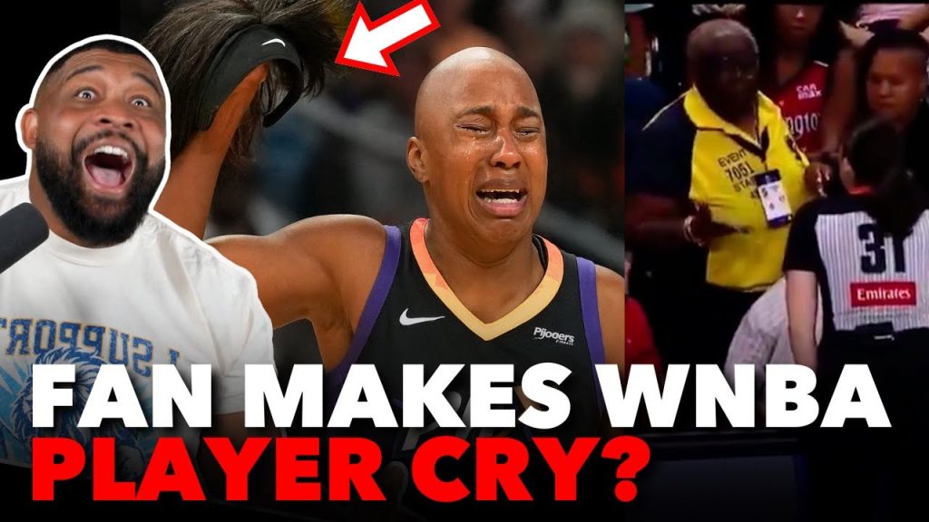 Fan EJECTED After WNBA Player’s Wig FALLS OFF Mid-Game Fan EJECTED After WNBA Player’s Wig FALLS OFF Mid-Game