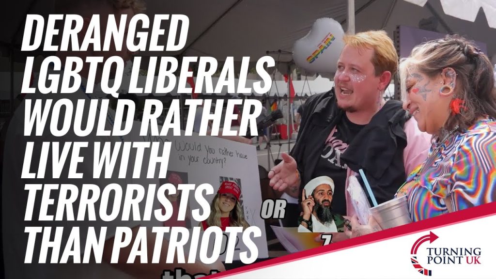 Deranged LGBTQ Liberals Would Rather Live With Terrorists Than Patriots!