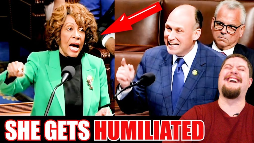 MAGA New Yorker SHUTS UP Hysterical Maxine Waters in front of the ENTIRE Nation